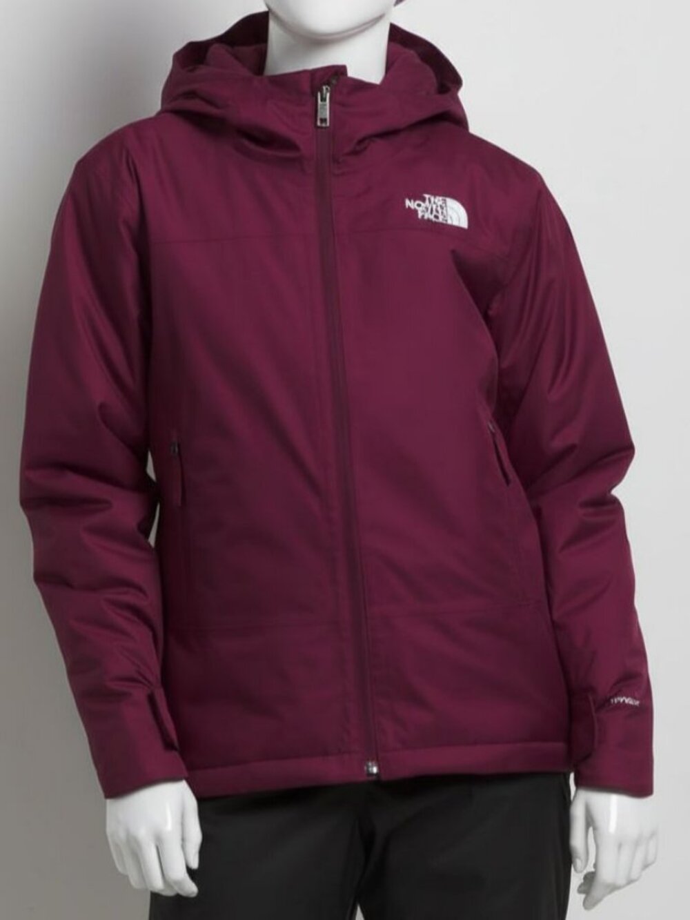 The North Face Purple Big Girls Freedom Insulated Coat Hood Jacket Size L(12)